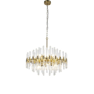 Lámpara Colgante Allon de Cristal 16"