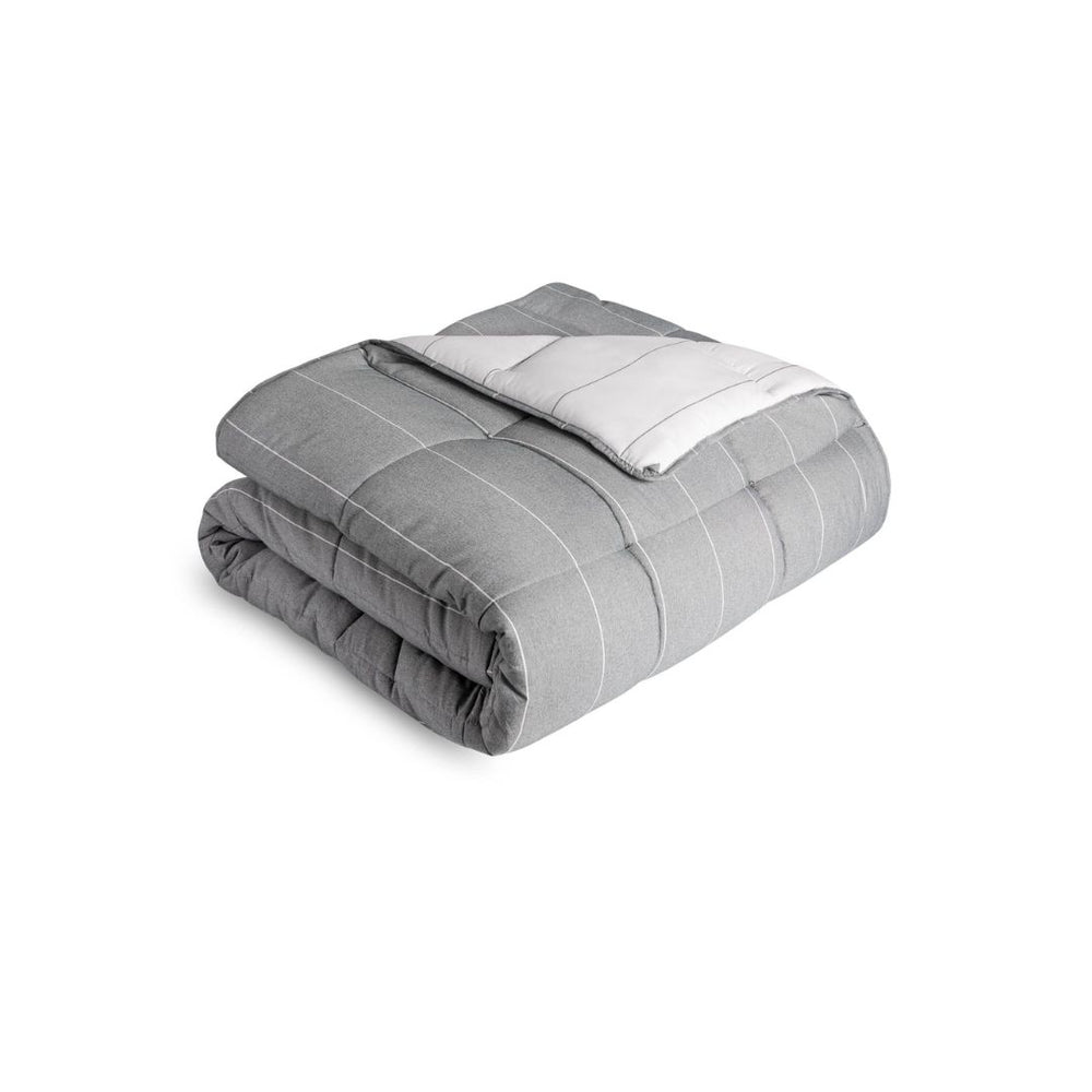 Set de Comforter de Plumón Gris
