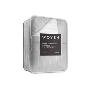 Set de Comforter de Plumón Gris