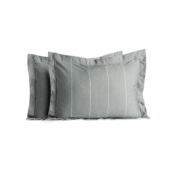 Set de Comforter de Plumón Gris