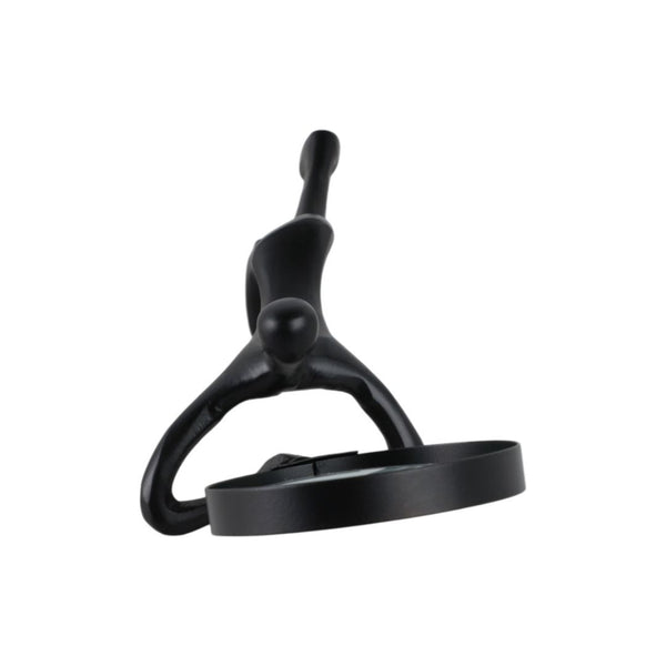 Lupa decorativa Adams negra con mango – 9"