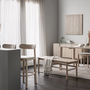 Silla alta Lowen para mostrador