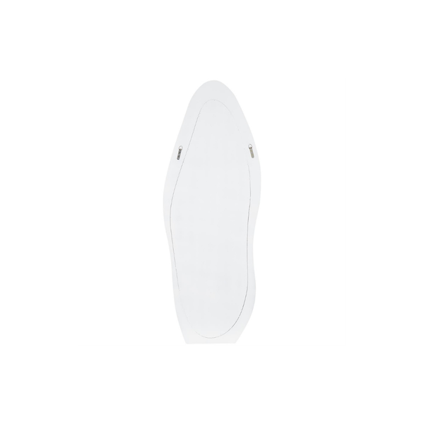 Espejo de Pared Ondulado Blanco