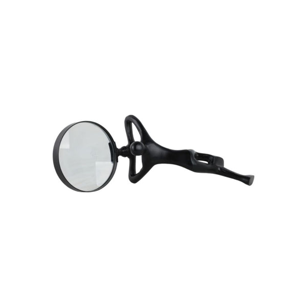 Lupa decorativa Adams negra con mango – 9"