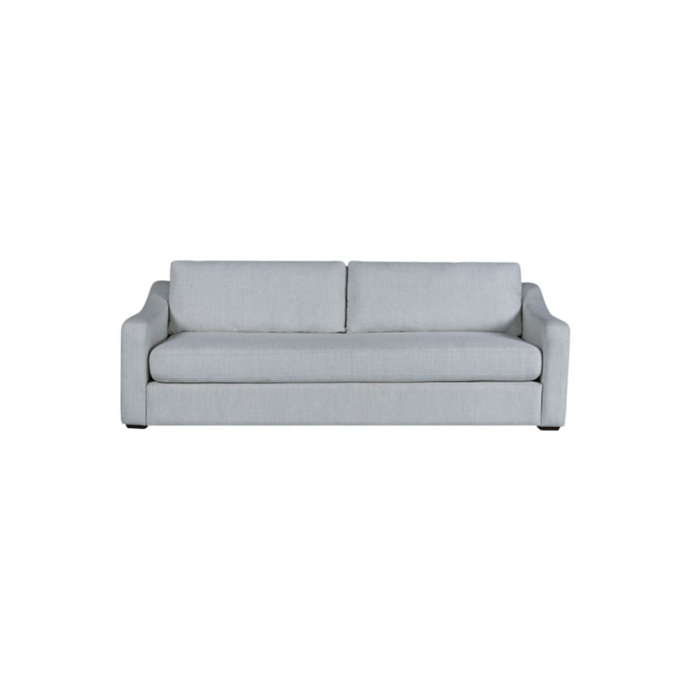 Sofá Cary moderno color gris claro – 95"