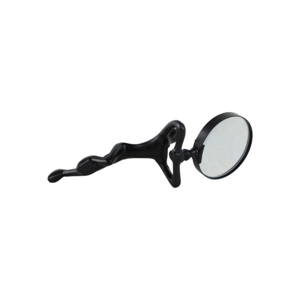 Lupa decorativa Adams negra con mango – 9"