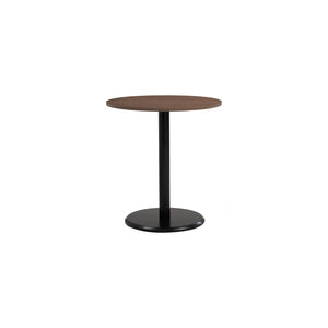 Mesa de comedor Runda redonda en cocoa y negro