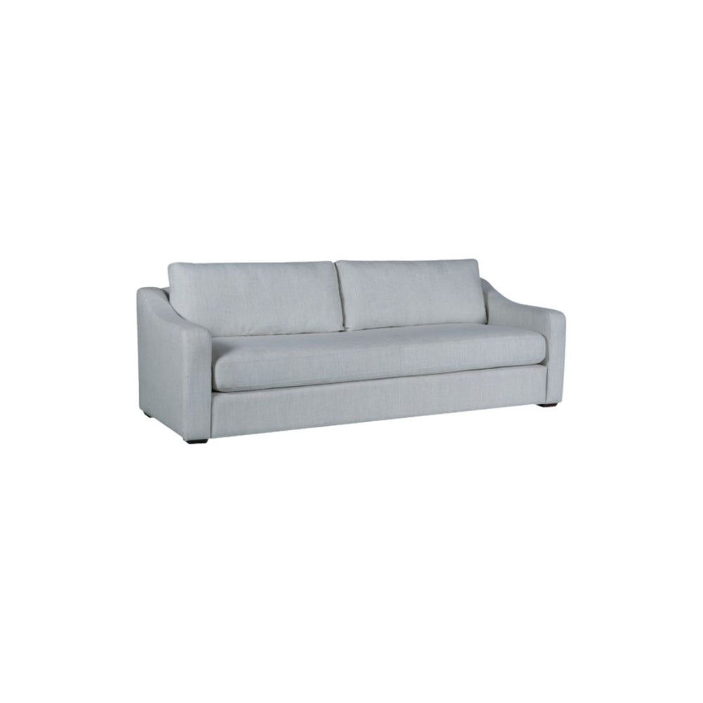 Sofá Cary moderno color gris claro – 95"