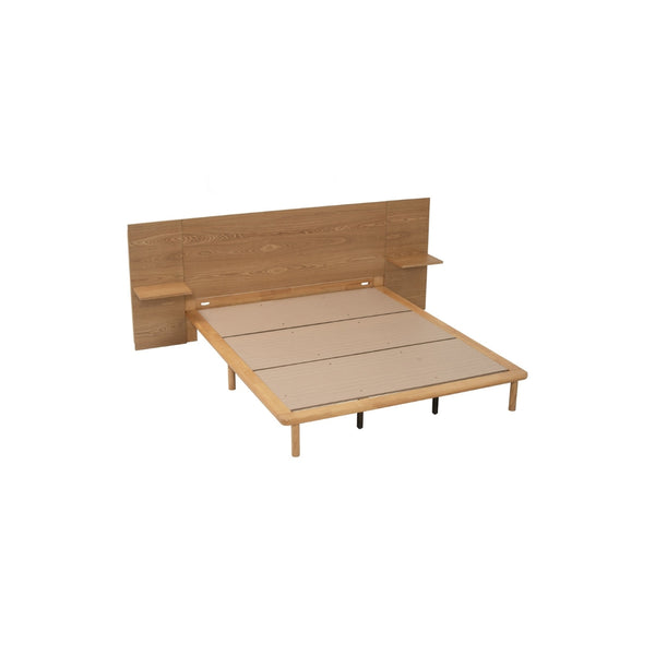 Cama Queen Plato con mesas de noche integradas