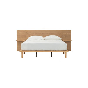 Cama Queen Plato con mesas de noche integradas