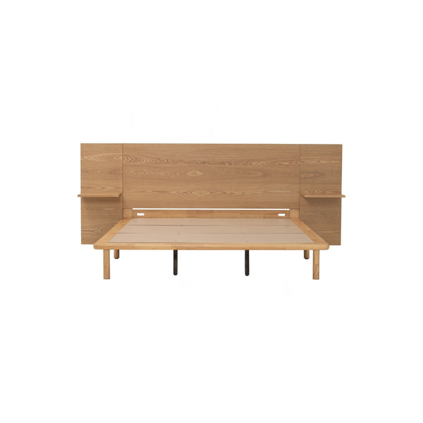 Cama Queen Plato con mesas de noche integradas