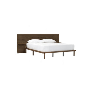 Cama Queen Plato con mesas de noche integradas Cocoa