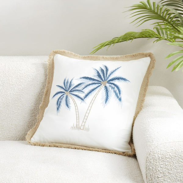 Cojin Bordado con Palmera