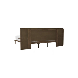 Cama Queen Plato con mesas de noche integradas Cocoa
