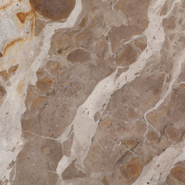 Mesa auxiliar Somerset de mármol negro y madera 20"