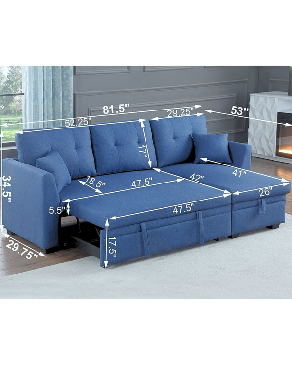 Sofá cama convertible