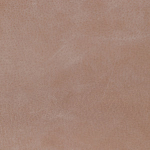 Ottoman / banco tapizado Felix en gamuza color taupe