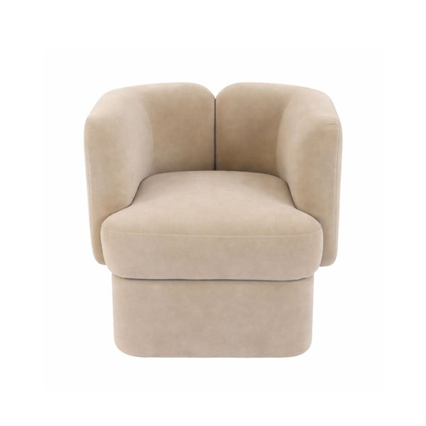 Silla de Acento Shelter Back Brown Canel