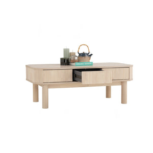 Mesa de centro Ludlow Blanco Lavado