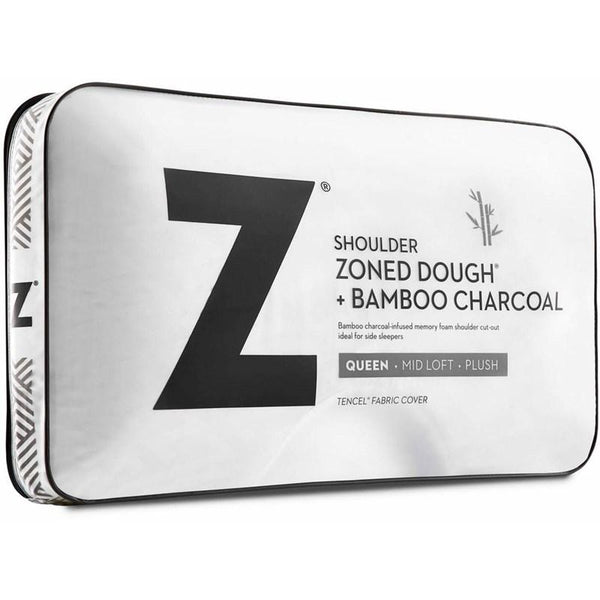 Almohada Shoulder Zoned Dough® Bamboo Charcoal