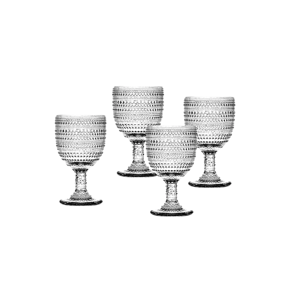 Lumina Clear S/4, 9 OZ Goblets