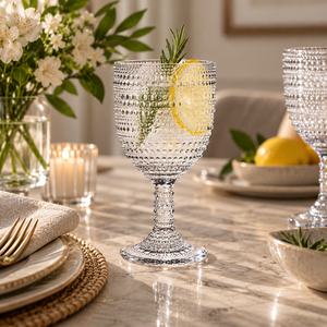 Lumina Clear S/4, 9 OZ Goblets