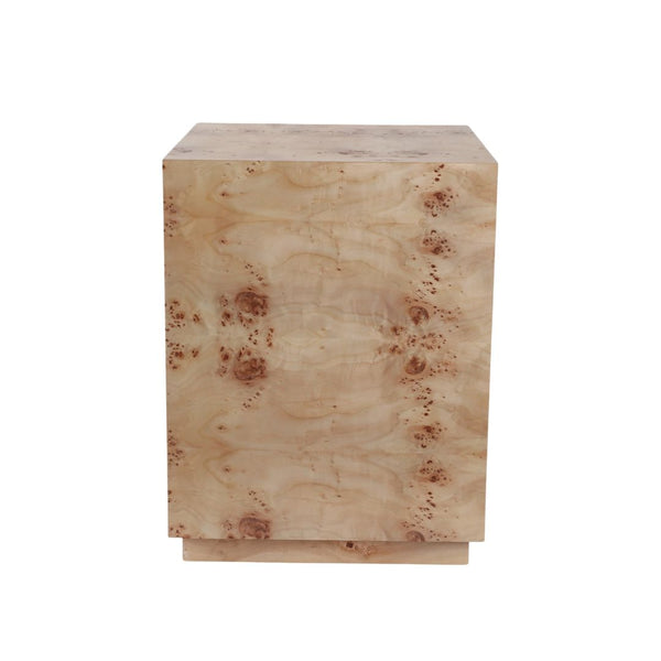 Mesa auxiliar Burl Wood Block