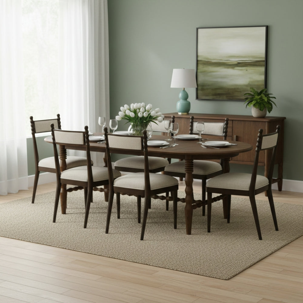 Silla de comedor tapizada Ligna