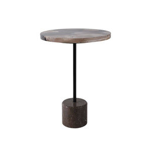 Mesa auxiliar Petrified Wood