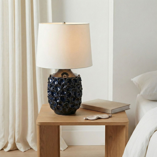 Lampara de mesa Coastal Navy/Blue