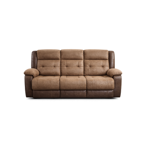 Sofá Reclinable Dual Color Marrón