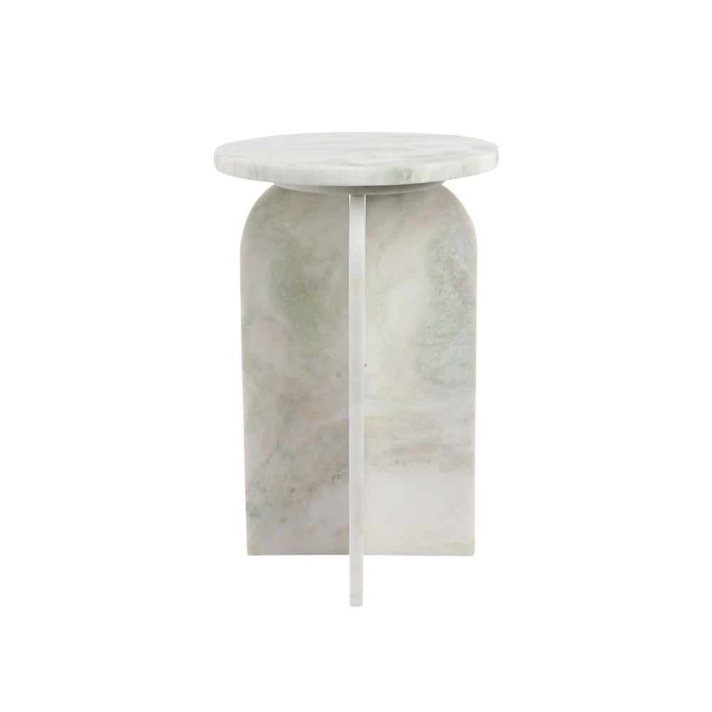 Mesa auxiliar redonda 20″ × 13″