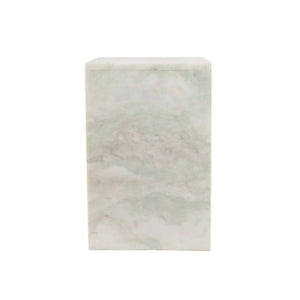 Mesa auxiliar de mármol 20″ × 13″