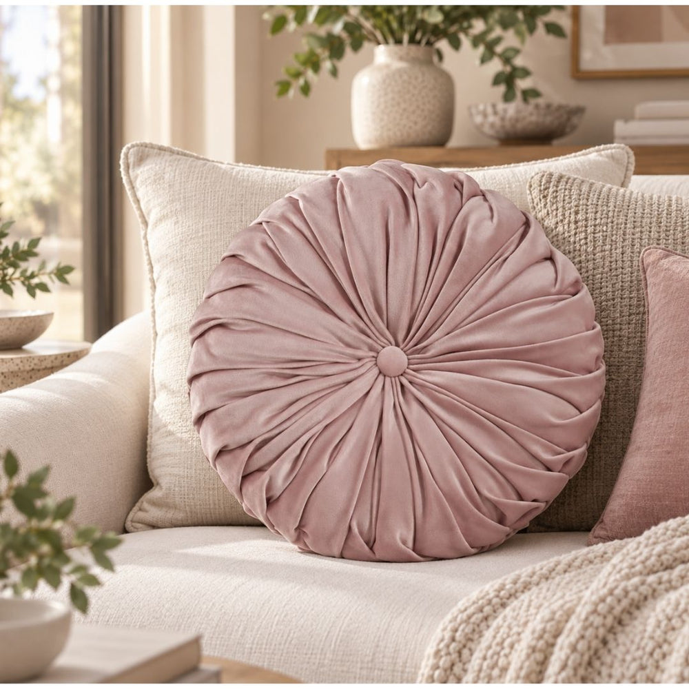 Cojin Redondo Blush