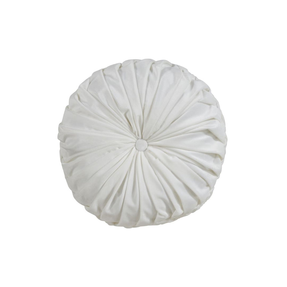 Cojin Redondo White