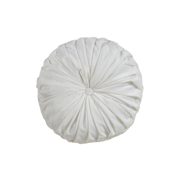 Cojin Redondo White
