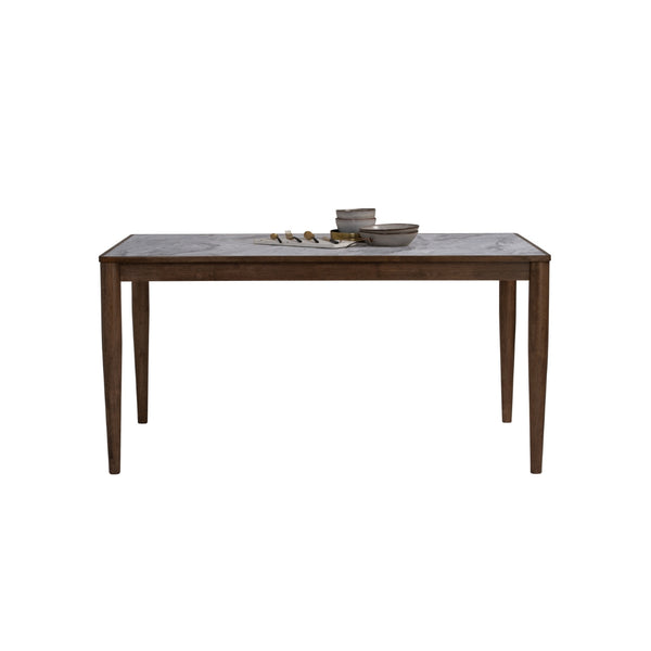 Juego de comedor Breda 135 × 80 cm con 6 sillas Tacy