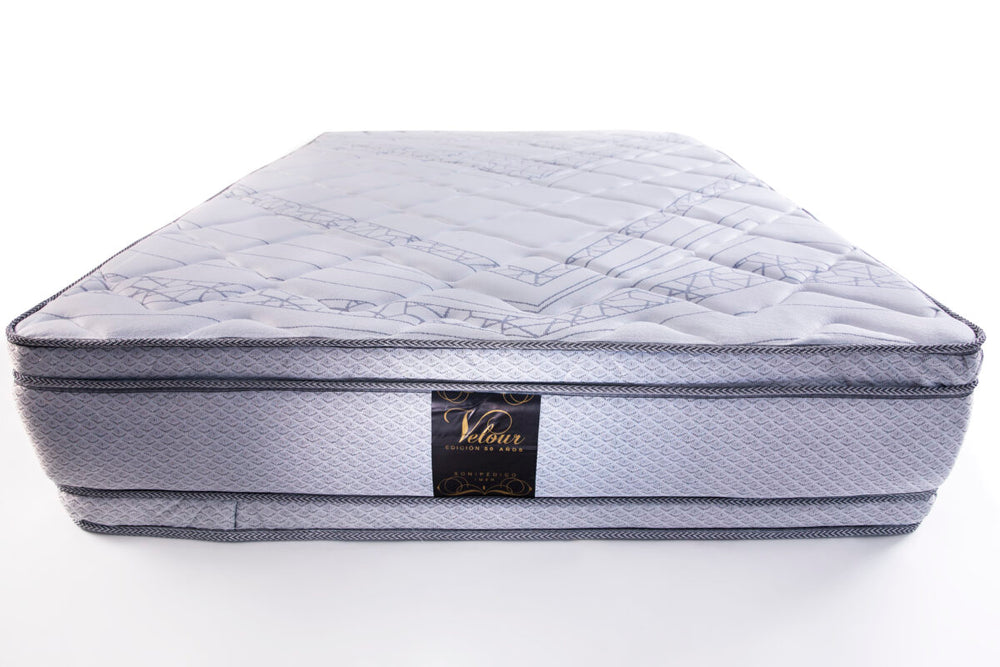 Colchón Velour de 1 Pillow Top Twin