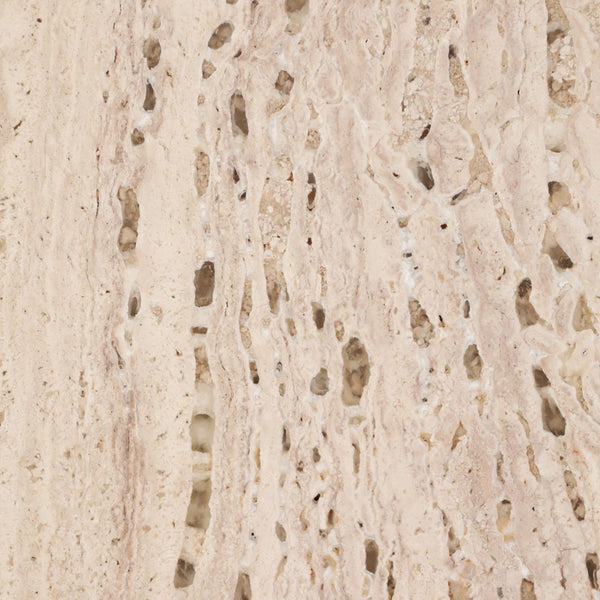 Mesa de centro Grenoble de madera y travertino