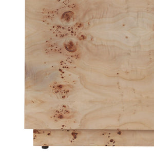 Mesa auxiliar Burl Wood Block