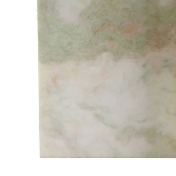 Mesa auxiliar de mármol 20″ × 13″