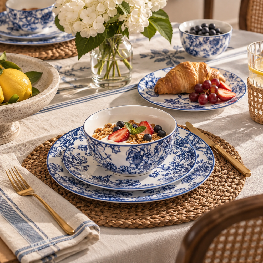 Banbury Blue 12 PC SET