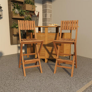 Taburete de bar plegable