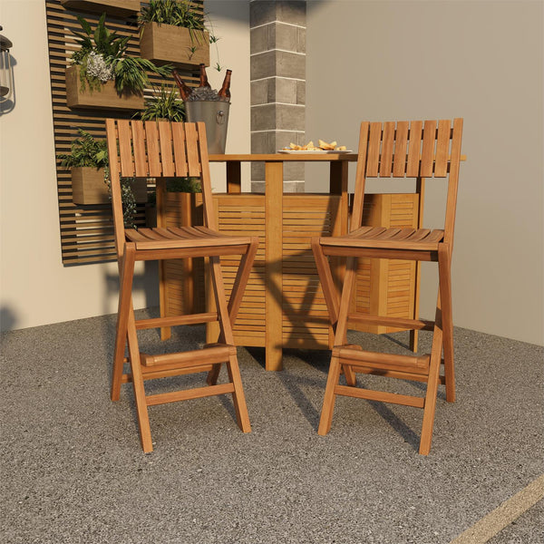 Taburete de bar plegable
