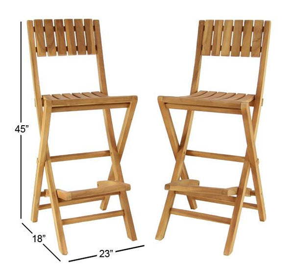 Taburete de bar plegable