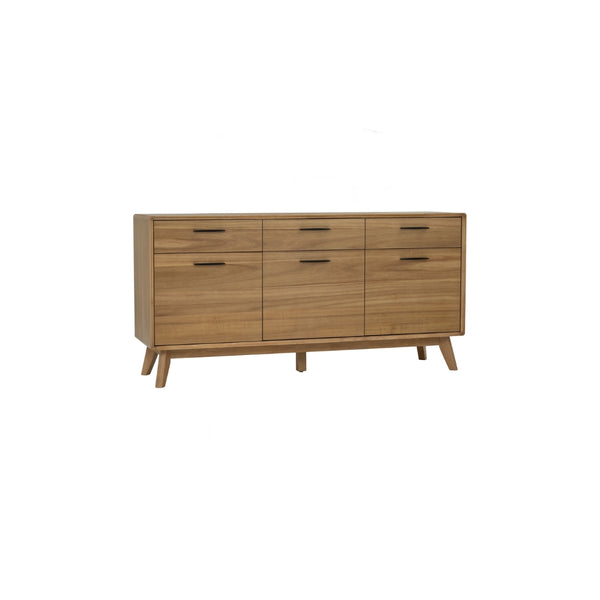 Credenza Toronto 1.6M en walnut Tennessee y acacia