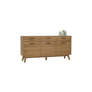 Credenza Toronto 1.6M en walnut Tennessee y acacia