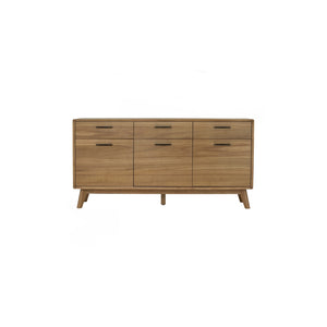 Credenza Toronto 1.6M en walnut Tennessee y acacia