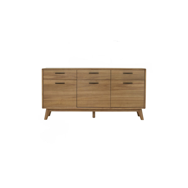 Credenza Toronto 1.6M en walnut Tennessee y acacia