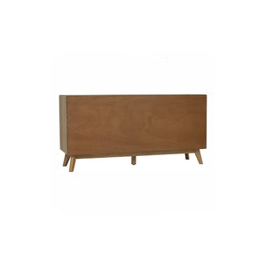 Credenza Toronto 1.6M en walnut Tennessee y acacia